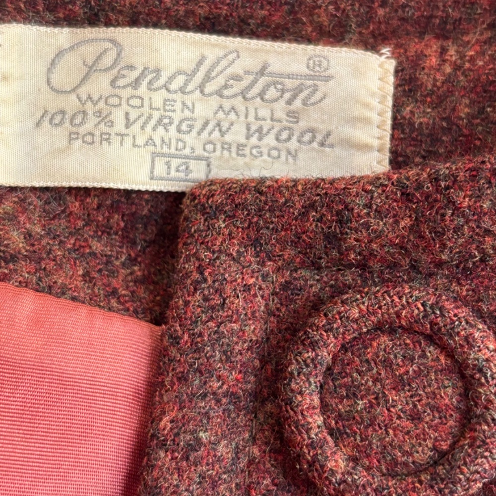 Pendleton 4 button wool jacket - image 4
